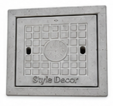 1MHC500 MANHOLE LID & SQ FRAME